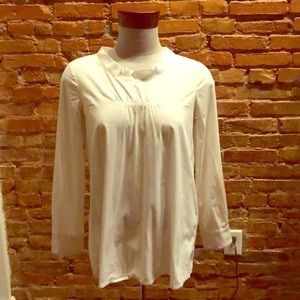 White long sleeve Vera Wang shirt